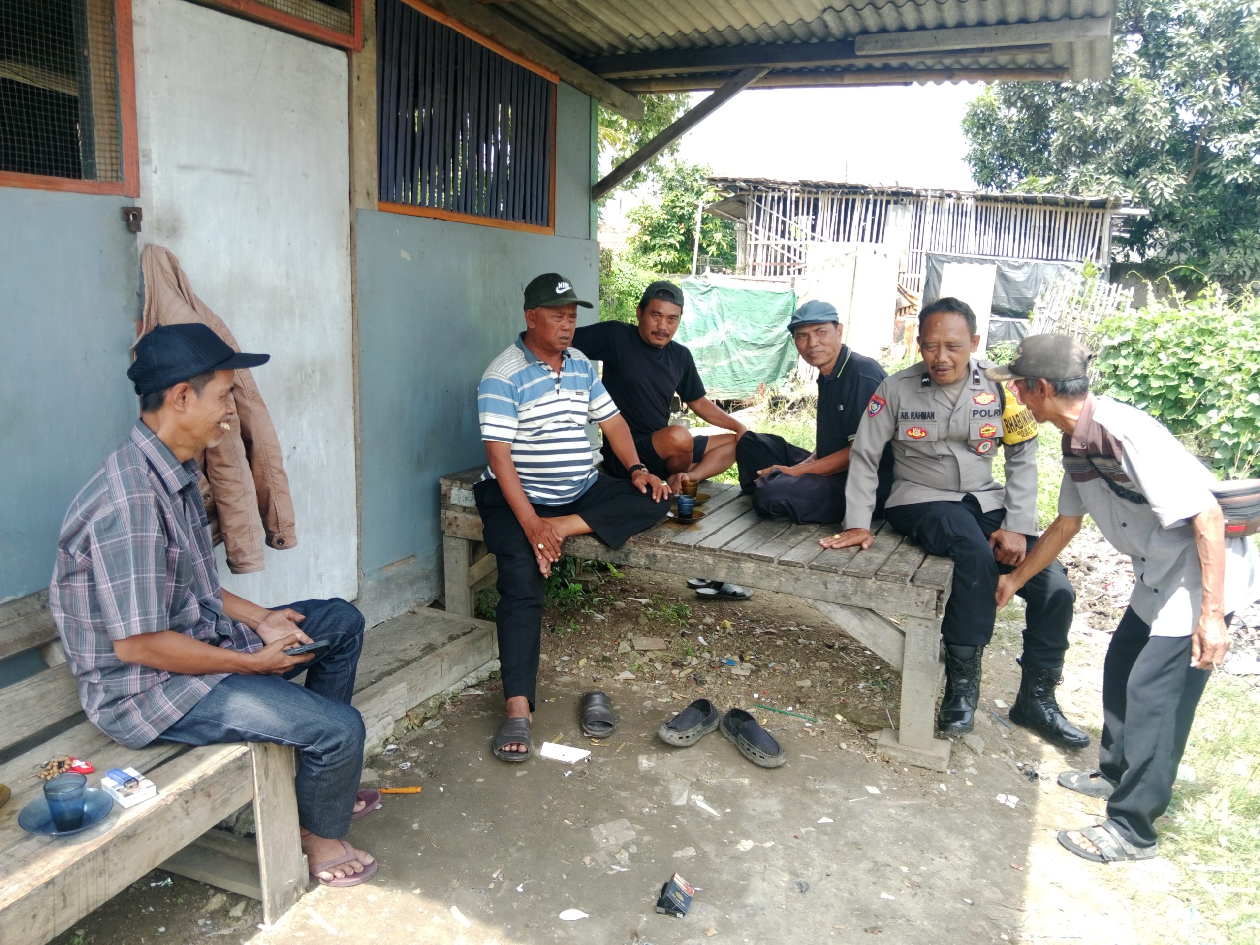 Kegiatan sambang dan himbauan kamtibmas kepada warga binaan
