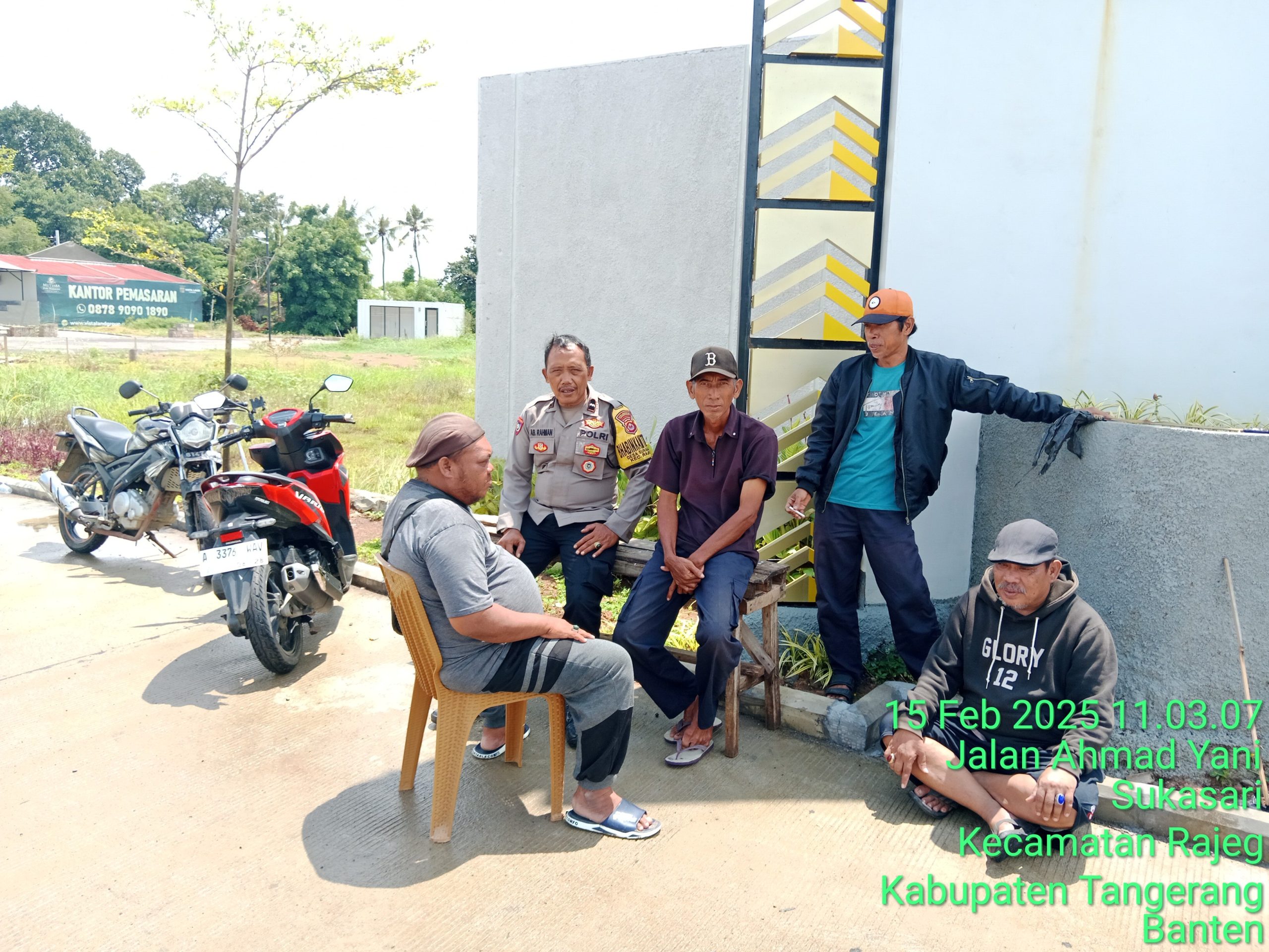 Kegiatan sambang dan himbauan kamtibmas kepada warga