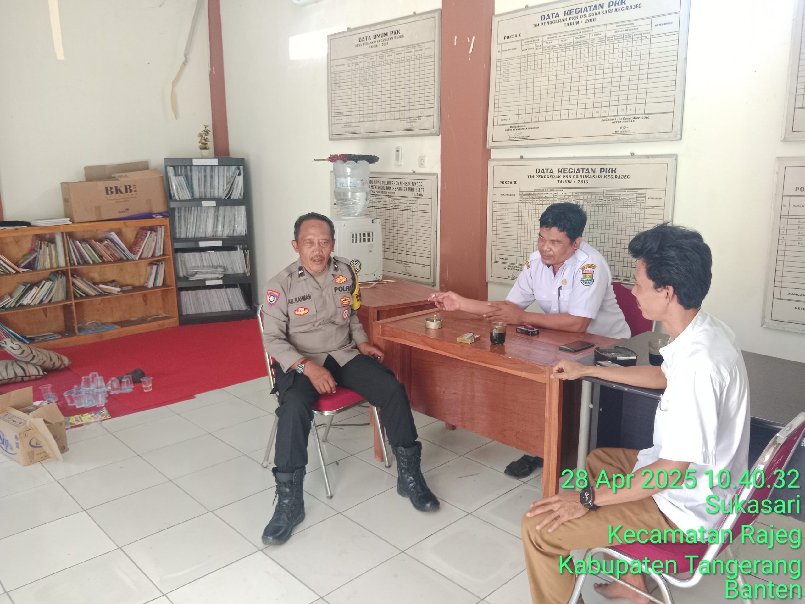 Kegiatan sambang warganbinaan