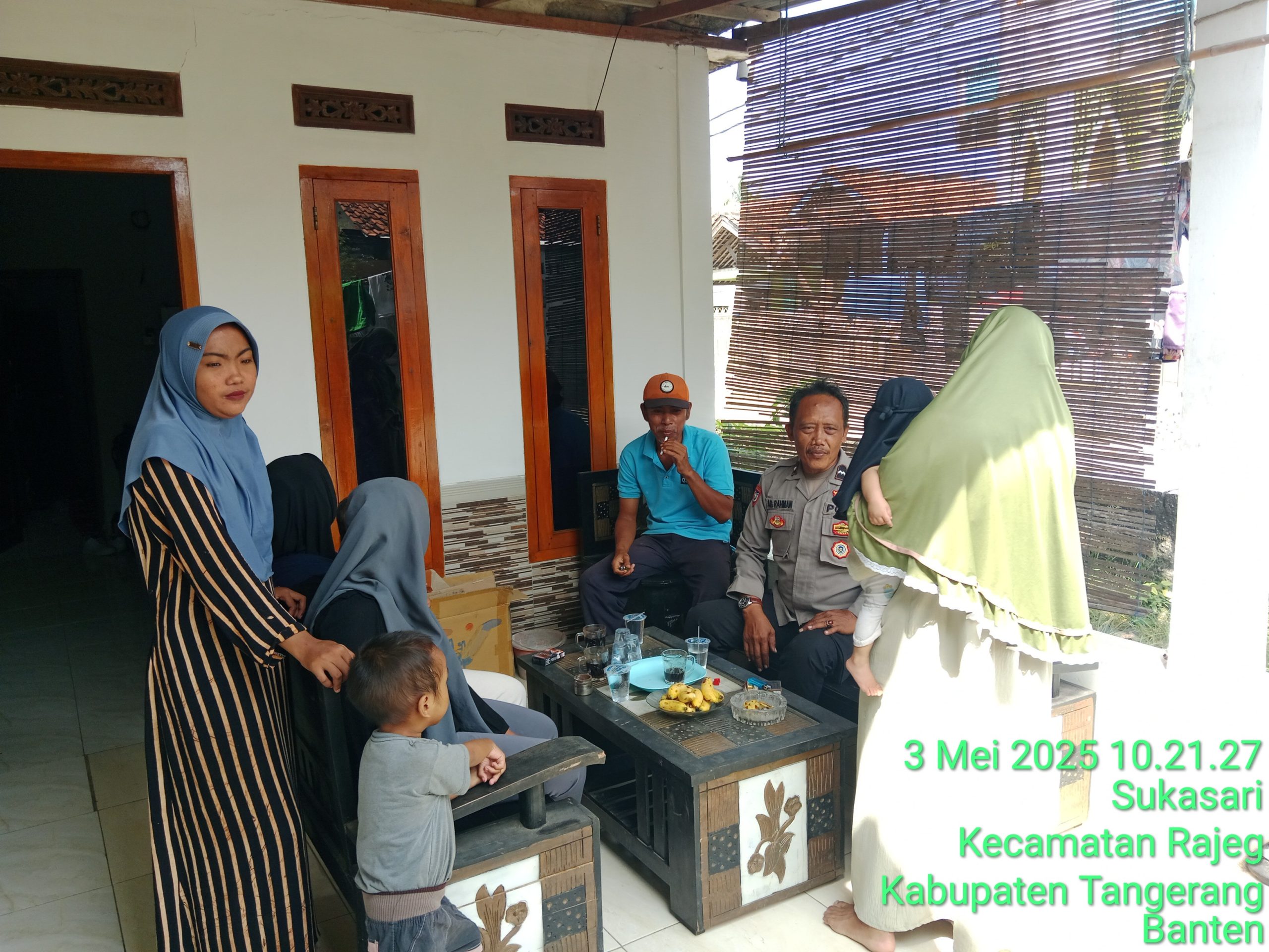 Kegiatan sambang warga binamas desa sukasari rajeg