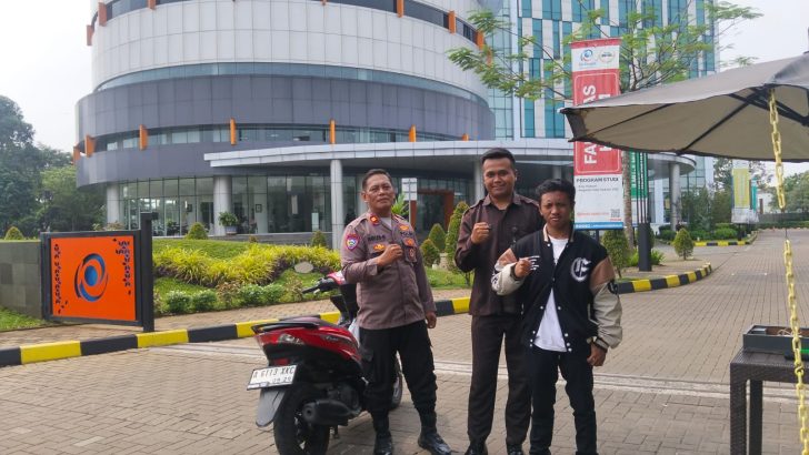 Polsek Panongan Sambangi Mahasiswa Kampus Esa Unggul, Sampaikan Pesasn Kamtibma