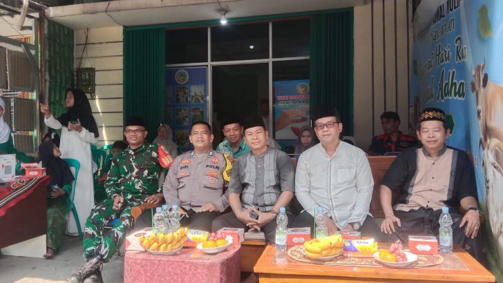 Bhabinkamtibmas Polsek Tigaraksa Hadiri Santunan Anak Yatim dan Muharaman di Yayasan Karya Amal Mulia Indonesia Tangerang