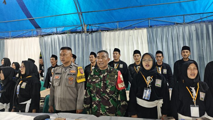 Kapolsek Tigaraksa Turun Langsung ke Lapangan Pastikan Pengamanan Pengesahan Warga Baru PSHT Berjalan Aman dan Kondusif