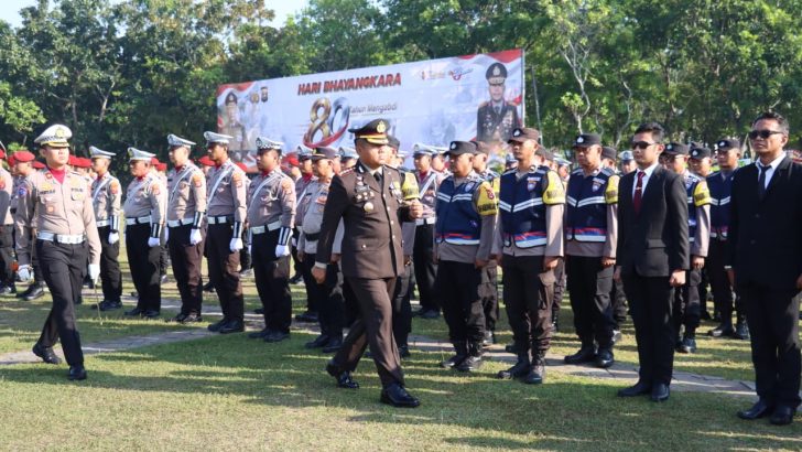 Gelar Upacara Hari Bhayangkara ke-80, Polresta Tangerang Tegaskan Polri Hadir untuk Masyarakat