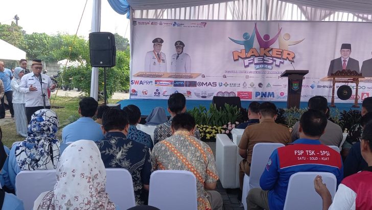 Polsek Panongan Amankan Pelaksanaan Tangerang Naker Fest 2026, Ratusan Pencari Kerja Ikuti Job Fair