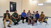 Sinergi TNI-Polri, Bhabinkamtibmas dan Babinsa Sambangi Kantor Desa Ranca Iyuh Perkuat ‘Cooling System