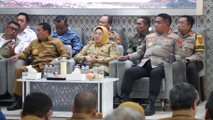 Rapat Evaluasi Kebakaran TPA Jatiwaringin, Kapolresta Tangerang Dorong Penguatan Kesiapsiagaan