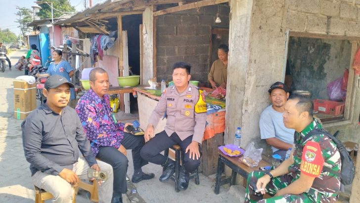 Bhabinkamtibmas dan Babinsa Perkuat Sinergi, Sambang Warga Kutabumi Jaga Kondusivitas Kamtibmas
