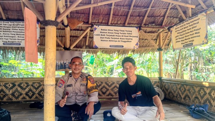 Dekat dengan Masyarakat, Polsek Panongan Gelar Sambang Warga dan Sosialisasi Layanan Call Center 110