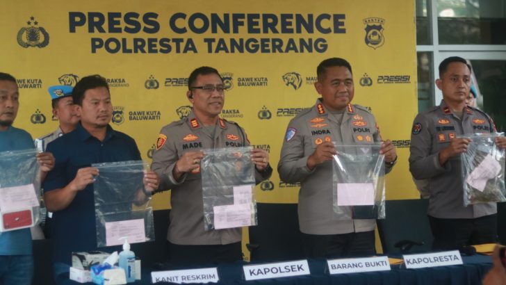 Polresta Tangerang Ringkus Pelaku Curas di Tigaraksa, Penadah Motor Hasil Rampasan Diburu