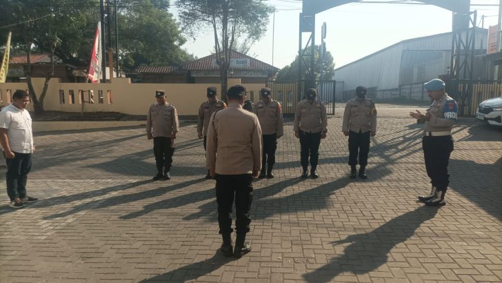 Polsek Panongan Gelar Apel Pagi, Tingkatkan Disiplin dan Kesiapsiagaan Personel