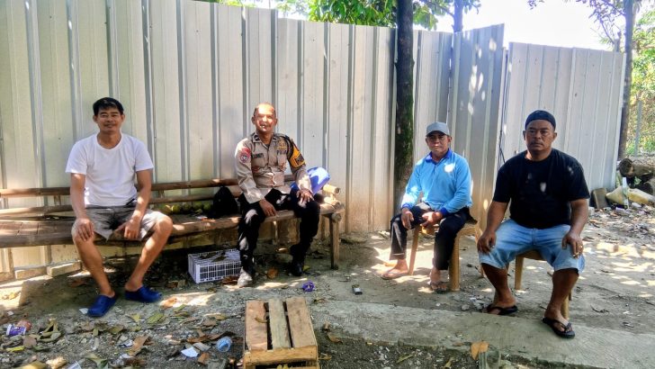 Bhabinkamtibmas Polsek Panongan Sambangi Warga Ranca Iyuh, Sosialisasikan Layanan Polri 110