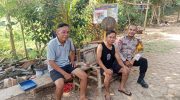 Bhabinkamtibmas Polsek Panongan Perkuat Cooling System Melalui Sambang dan Himbauan Kamtibmas di Desa Ranca Iyuh