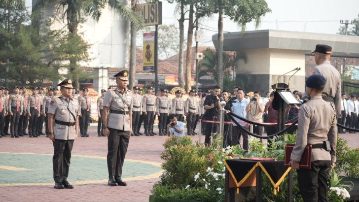 *Hadiri Sertijab Wakapolda Banten, Kapolresta Tangerang Tegaskan Komitmen Perkuat Soliditas Jajaran*