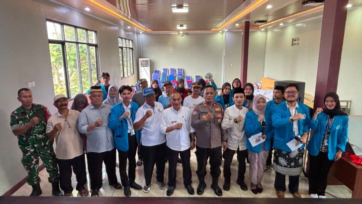 Polsek Panongan Hadiri Pembukaan KKN Kelompok 275 UIN Syarif Hidayatullah Jakarta di Desa Serdang Kulon