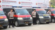 *Siaga Antisipasi Kebakaran, Kapolresta Tangerang Cek Kesiapan Kendaraan Dinas dan Personel*