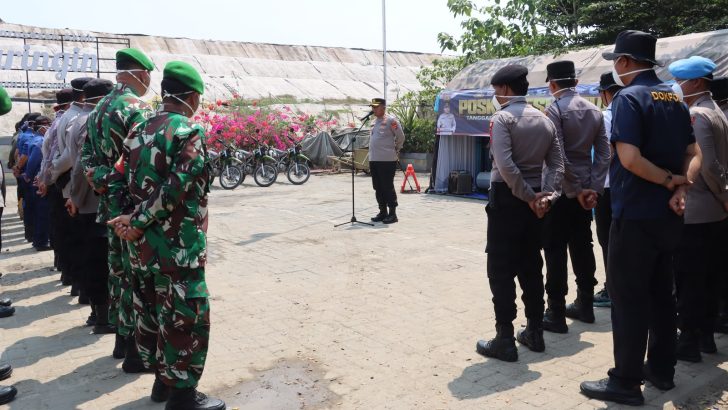 *Kapolresta Tangerang Cek Posko Tanggap Darurat, Siap Siaga Antisipasi Karhutla*