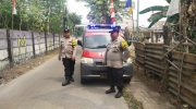 Polsek Cikupa Gelar Patroli Public Address, Edukasi Masyarakat Cegah Karhutla dan Jaga Kamtibmas