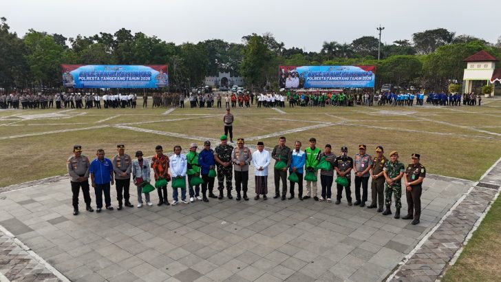*Polresta Tangerang Satukan Buruh, Ojol, TNI hingga Tokoh Agama dalam Sabuk Kamtibmas*