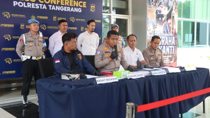 *Lima Terduga Pelaku Pengeroyokan dan Kekerasan Seksual di Panongan Ditangkap Polresta Tangerang*