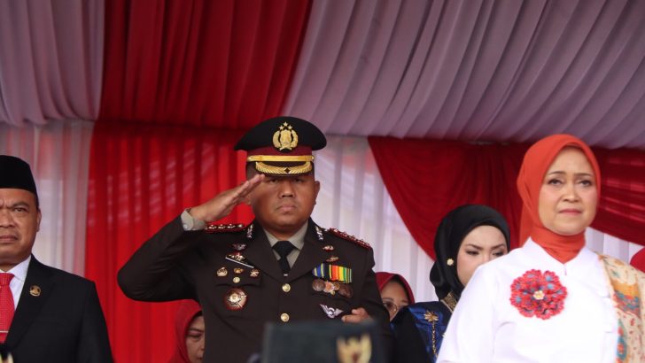 *Hadiri Upacara HUT ke-81 RI, Kapolresta Tangerang: Momentum Perkuat Semangat Pengabdian*