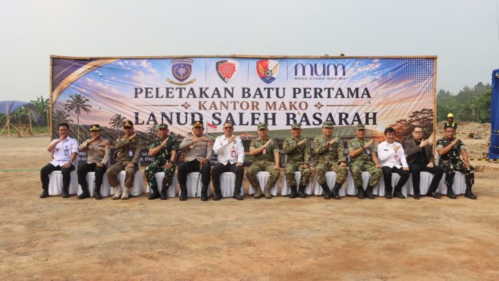 *Hadiri Groundbreaking Mako Lanud Saleh Basarah, Kapolresta Tangerang Dorong Perkuat Sinergi Pertahanan dan Keamanan*