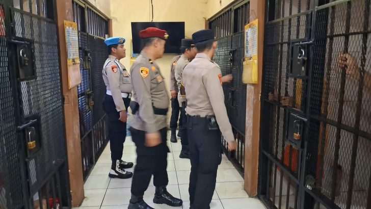 Sipropam Bersama Pamapta dan Pawas Cek Ruang Tahanan