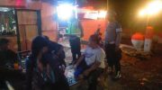 Cegah Aksi Gangster dan Tawuran, Kapolsek Mauk Pimpin Patroli Malam di Jalan Raya Mauk Tegal Kunir Kidul