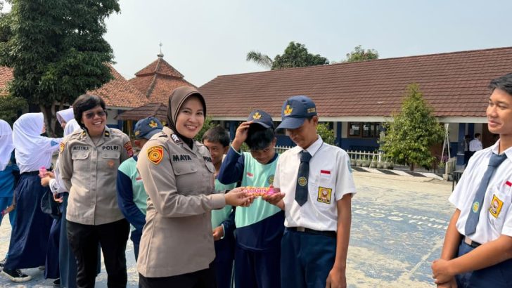 Polwan Goes to School, Polwan Polresta Tangerang Edukasi Remaja tentang Privasi dan Keamanan Diri