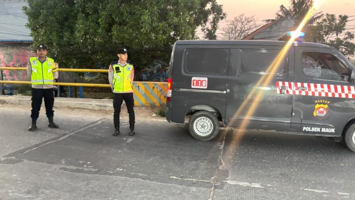 *Polsek Mauk Patroli Antisipasi Tawuran Pelajar di Sore Hari*