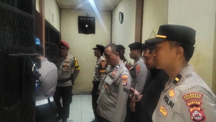 Sipropam Tingkatkan Pengawasan, Kontrol Tahanan Polresta Tangerang