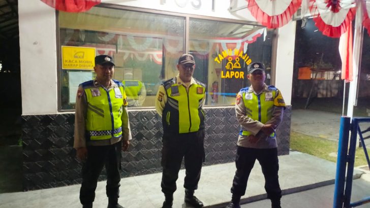 Polsek Mauk Patroli Objek Vital PLTU 3 Lontar Banten
