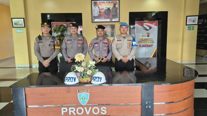Sipropam Pastikan Piket Lobby Polresta Tangerang Tetap Siaga