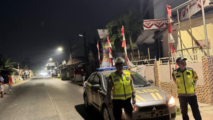 Polsek Mauk Gelar Patroli Mobile KRYD, Antisipasi Kejahatan dan Balap Liar