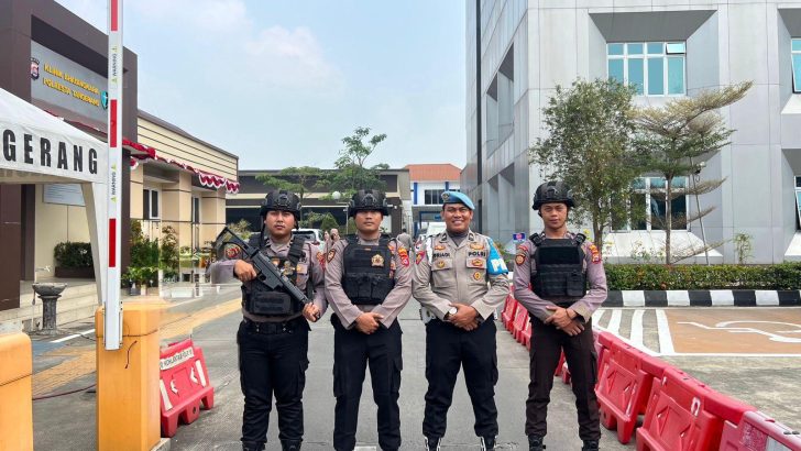 Sipropam Polresta Tangerang Tingkatkan Pengawasan Piket Penjagaan