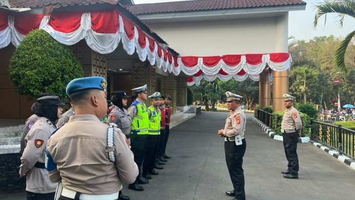 Sipropam Cek Kesiapan Personel Amankan Car Free Day