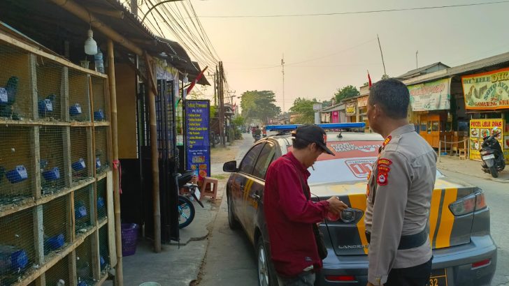 *Kapolsek Mauk Cek Langsung Laporan Penjualan Obat Daftar G*