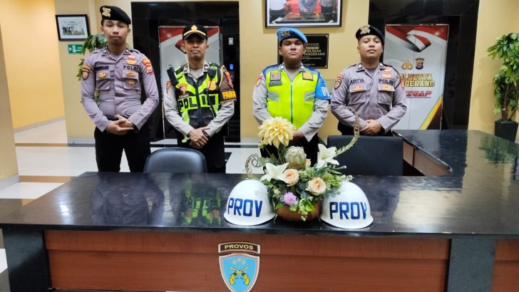 Sipropam Pantau Piket Lobby, Keamanan Tetap Terjaga