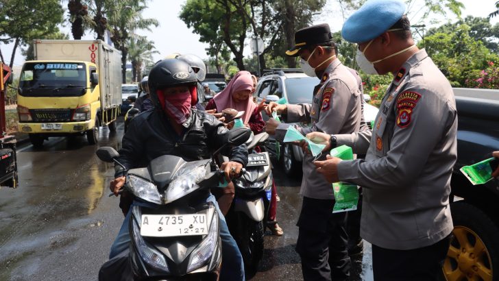 Masker untuk Pengendara, Bentuk Kepedulian Kasipropam