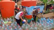 Polsek Tigaraksa Quick Respon, Salurkan Bantuan Air Bersih untuk Warga Terdampak Kekeringan di Desa Sodong