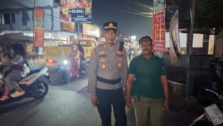 Pimpin Patroli di Pusat Keramaian, Kapolsek Mauk Pastikan Situasi Kamtibmas Kondusif