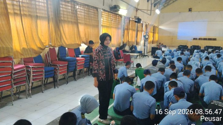 Dipimpin Wakasat Lantas, Polresta Tangerang Edukasi 150 Siswa SMKN 1 Kabupaten Tangerang tentang AI