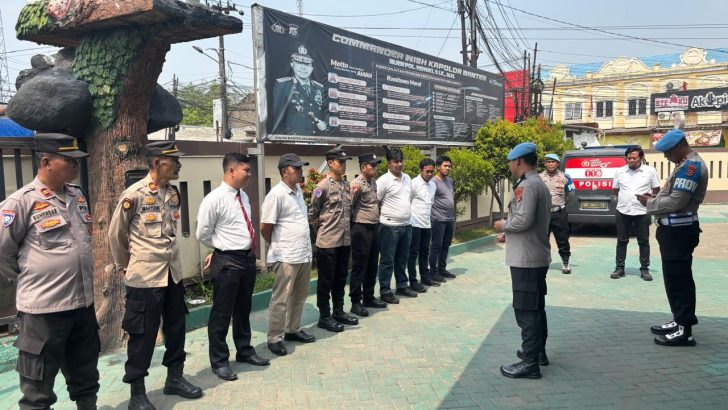 Sipropam Perkuat Disiplin Personel Lewat Gaktibplin di Cisoka