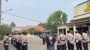 Kapolsek Mauk Pimpin Apel Pagi Personel