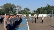 Awali Tugas dengan Kesiapan, Sipropam Kawal Apel Pagi