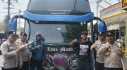 Ciptakan Sitkamtibmas Kondusif, Polsek Mauk Laksanakan Pengamanan Keberangkatan Suporter Persita vs Persija