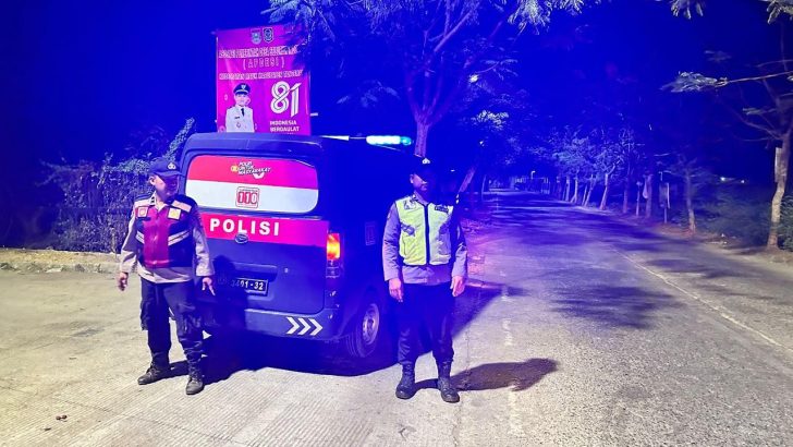 *Polsek Mauk Gelar Patroli Mobile Antisipasi Balap Liar, Kepulangan Suporter Persita ,dan 3C*