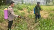 Dukung Program Green Policing, Polsek Mauk Ajak Masyarakat Peduli Lingkungan melalui Penghijauan dan Kerja Bakti